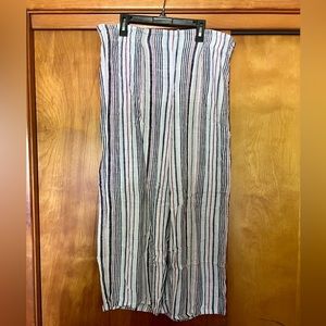 LOFT Wide Leg Beach Pants